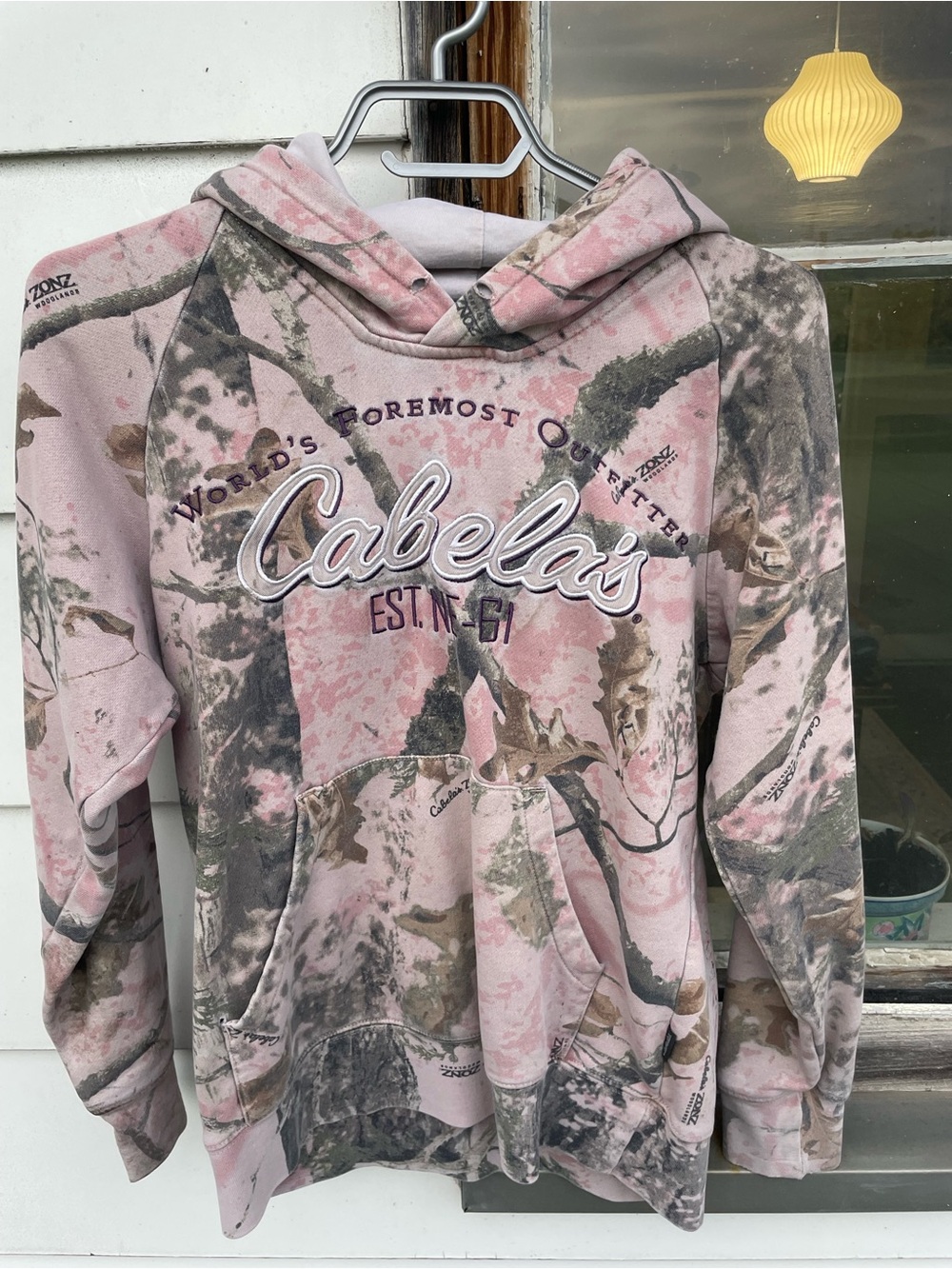 Cabela’s Pink Camo Realtree Style Hunting Hoodie